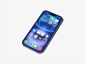Iphone 16 Mockup Isolated Version 03