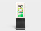 Digital Display Poster Mockup Front View Preview 3
