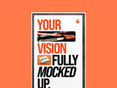 Digital Display Poster Mockup Front View Preview 4