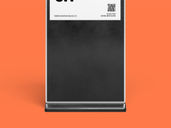Digital Display Poster Mockup Front View Preview 5