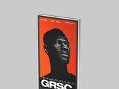 Digital Display Poster Mockup Isometric View Preview 4