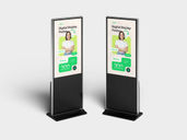 Digital Display Poster Mockup Stack It View Preview 03