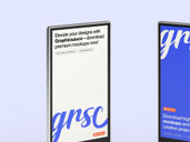 Digital Display Poster Mockup Stack It View Preview 04