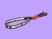 Fabric Wristband Mockup Half Side View Preview 2