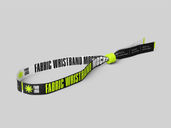 Fabric Wristband Mockup Half Side View Preview 3