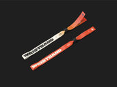 Fabric Wristband Mockup Isometric View Preview 2
