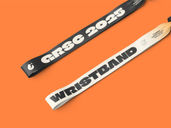 Fabric Wristband Mockup Isometric View Preview 4