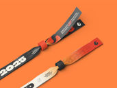 Fabric Wristband Mockup Isometric View Preview 5