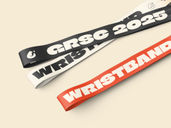Fabric Wristband Mockup Stack It View Preview 4
