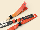Fabric Wristband Mockup Stack It View Preview 5