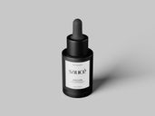 Frosted Glass Dropper Mockup Isometric View Preview 2