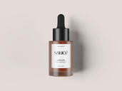Frosted Glass Dropper Mockup Top View Preview 2