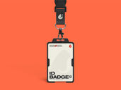 Lanyard Id Badge Mockup Front View Preview 5