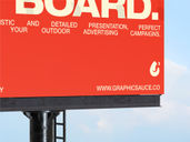 Outdoor Billboard Mockup Half Side View Preview 5