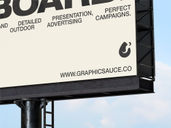 Outdoor Billboard Mockup Low Angle View Preview 5