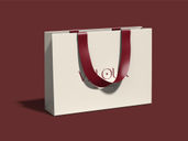 Paper Bag Mockup Half Side View Preview 3