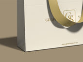 Paper Bag Mockup Half Side View Preview 4
