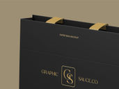 Paper Bag Mockup Isometric View Preview 4