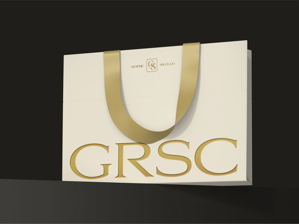 Paper Bag Mockup Low Angle View Preview 1