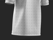 Polo Shirt Mockup Back Half Side View Preview 4