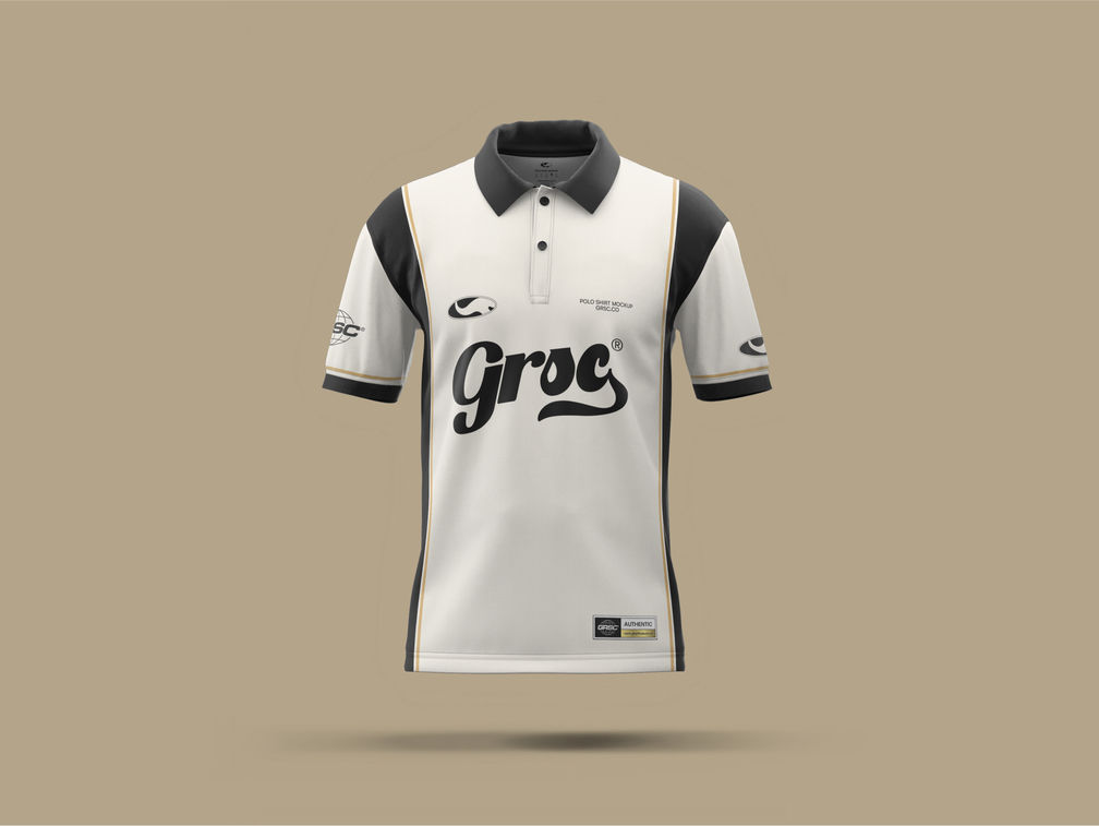 Polo Shirt Mockup Front View Preview 1