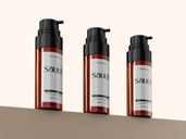 Serum Pump Bottle Mockup Low Angle View Preview 2 1