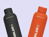 Bottle Mockup Flying View Preview 4