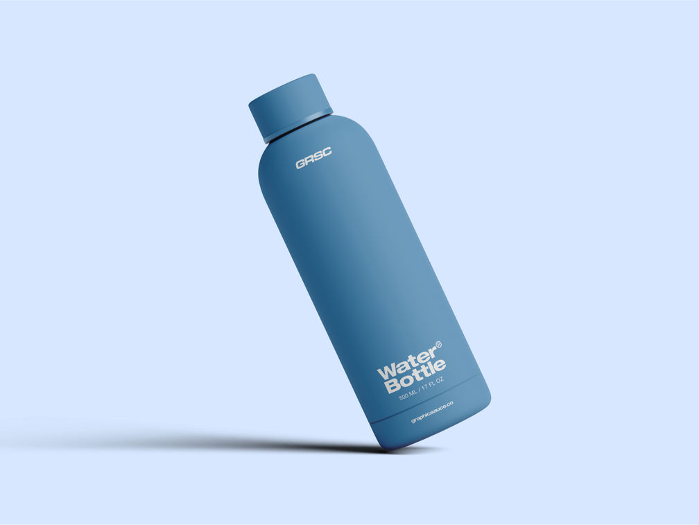 Bottle Mockup Front View Preview 1