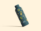 Bottle Mockup Front View Preview 3