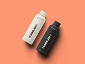 Bottle Mockup Top View Preview 2