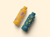 Bottle Mockup Top View Preview 3