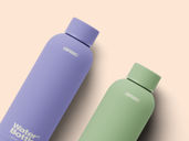 Bottle Mockup Top View Preview 4