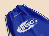 Drawstring Bag Mockup Isometric View Preview 5