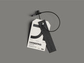 Hangtag Mockup Top View Preview 3