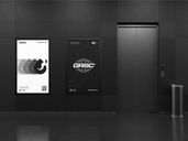 Light Box Poster Mockup Front View Preview 2