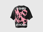 Oversized Tshirt Mockup Back View Preview 3