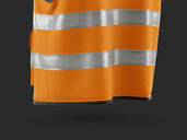 Safety Vest Mockup Back Half Side View Preview 5