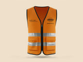 Safety Vest Mockup Front View Preview 2
