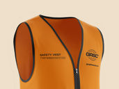 Safety Vest Mockup Half Side View Preview 4