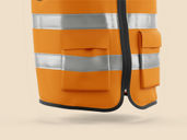 Safety Vest Mockup Half Side View Preview 5