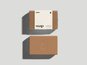 Soap Packaging Mockup Top View Preview 2