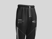 Sweatpants Mockup Half Side View Preview 4