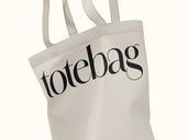 Totebag Mockup Flying View Preview 4