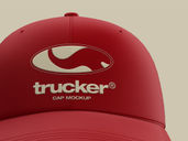 Trucker Hat Mockup Front View Preview 5