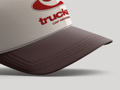 Trucker Hat Mockup Half Side View Preview 5