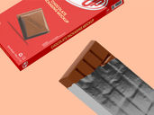 Chocolate Bar Packaging Mockup Flying View Preview 5