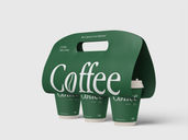 Coffee Takeaway Mockup Half Side View Preview 3