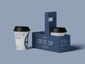 Cup Holder Mockup Half Side View Preview 3