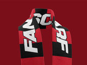 Fan Scarf Mockup Flying View Preview 4