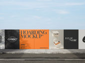 Hoarding Mockup Front View Preview 2
